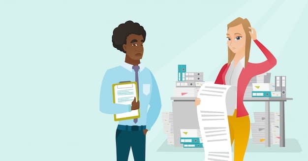 A person reviewing documents related to their High-Deductible Health Plan (HDHP), emphasizing the importance of understanding the plan's terms and conditions.