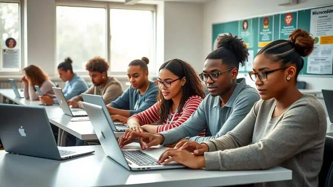 Current trends in microcredential offerings