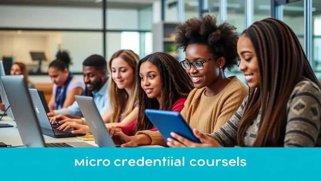 Future outlook for microcredentials in education