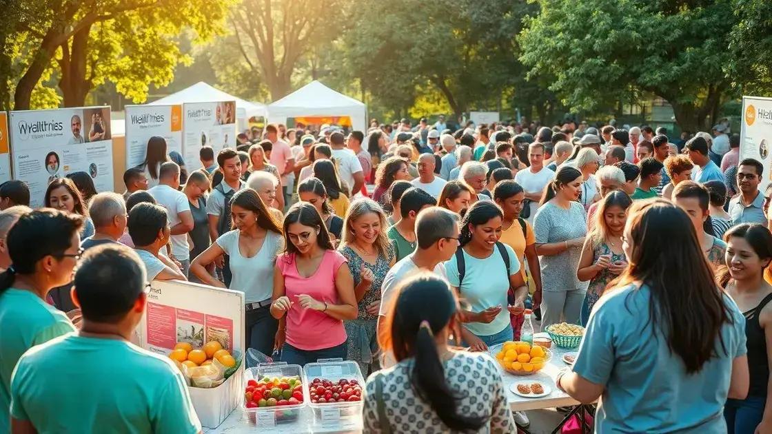 Community involvement in health prevention