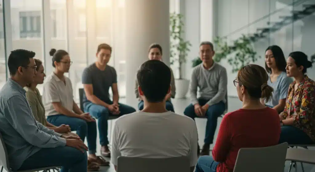 Anxiety Management 2026: Support Groups & US Impact