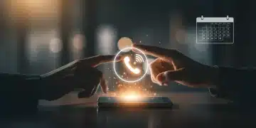 Person reaching for crisis mental health helpline on smartphone, offering immediate support.