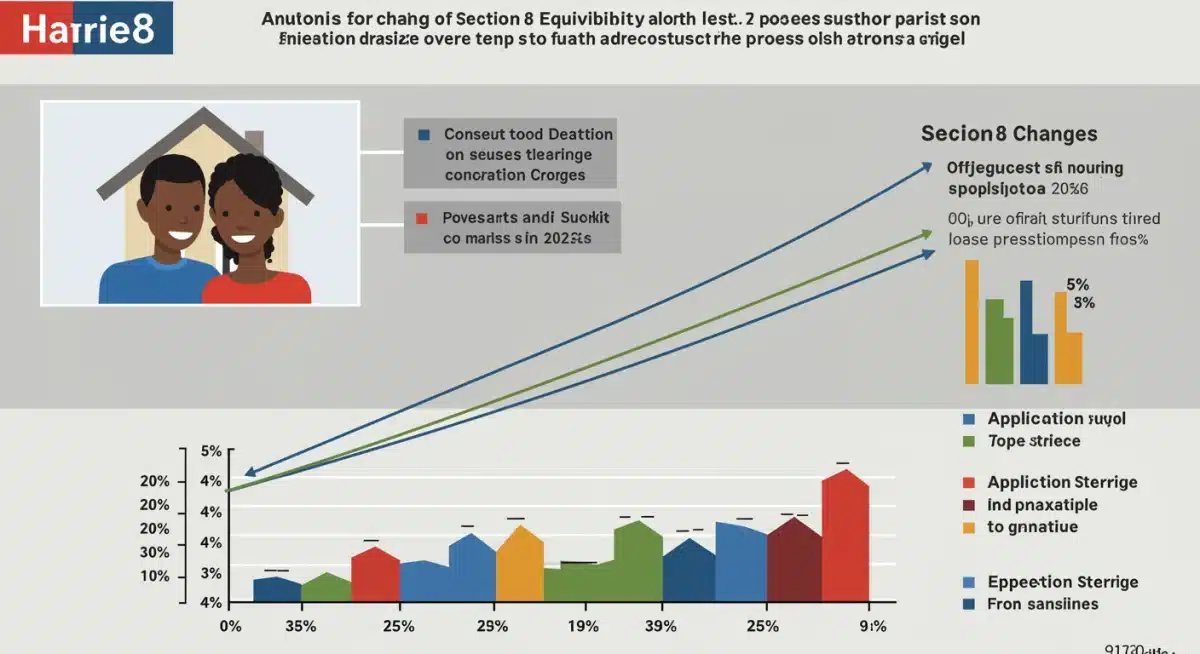 Infographic detailing Section 8 eligibility changes for 2026.