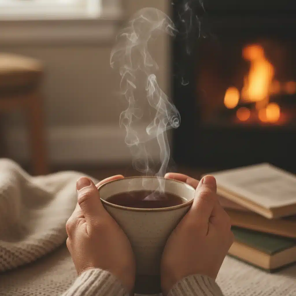 Mindful tea drinking practice for daily calm