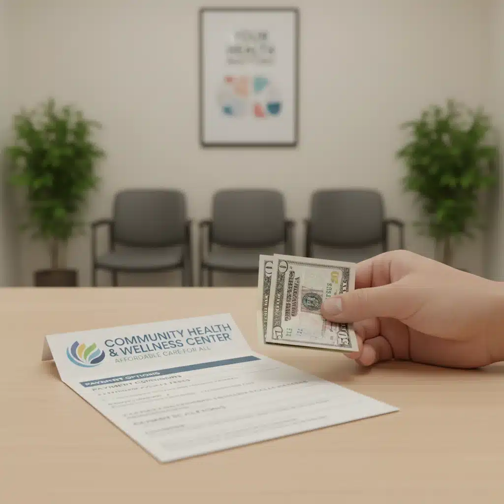 Symbolic image of affordable healthcare costs, indicating services under .