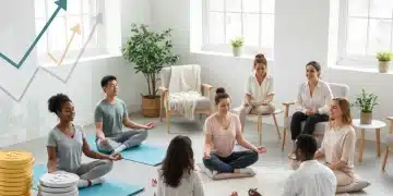 Employees benefiting from EAP for mental wellness and financial savings