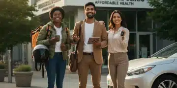 Gig workers accessing affordable healthcare with 2026 tax credits