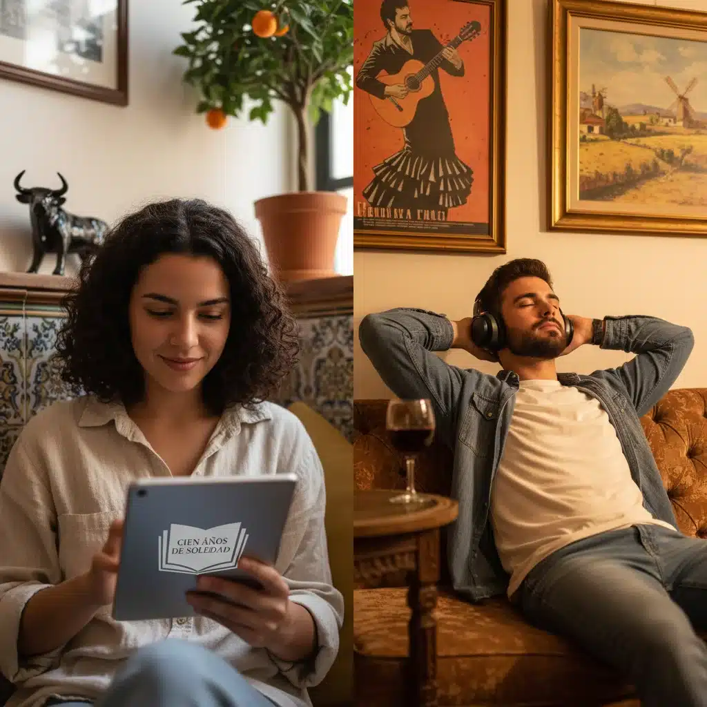 Diversidad de consumo cultural digital: lectura y música en plataformas españolas