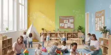 Subvenciones Guarderías 2026: Guía Completa para Familias y Centros Niños felices jugando en una guardería moderna y colorida