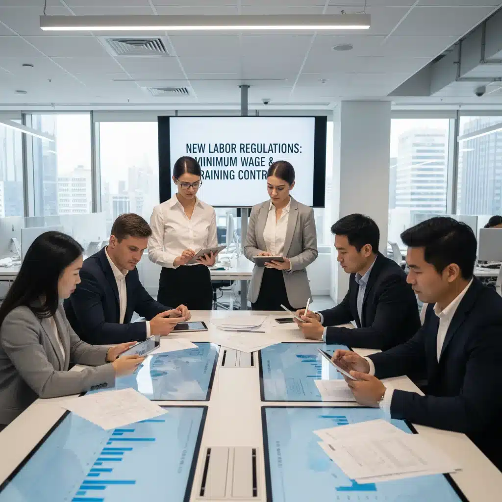 Profesionales de RRHH analizando nuevas normativas laborales y el SMI 2026